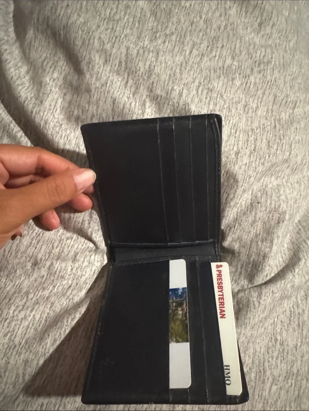 Gucci Blue Floral Canvas Bifold Wallet